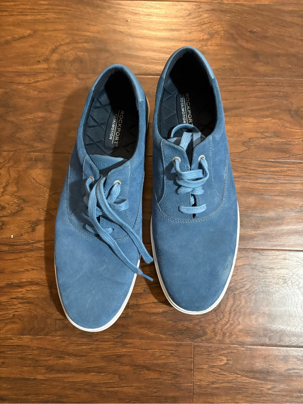 Rockport Zaden CVO Blue Heaven Suede Sneakers Size 12